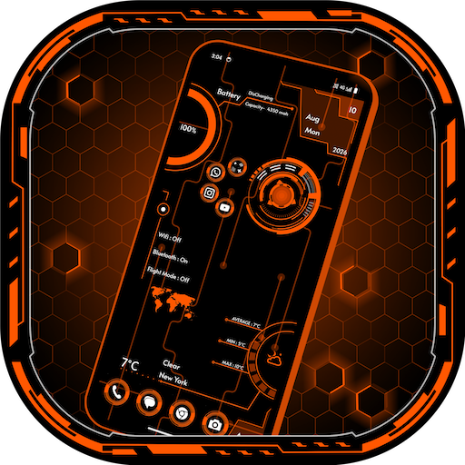 Hi-tech Circuit Launcher Google Play icon captured 2026-08-16