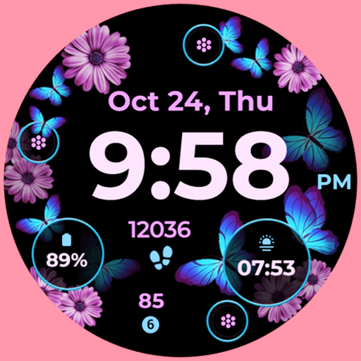 Butterflies and Flowers Google Play icon captured 2026-08-17