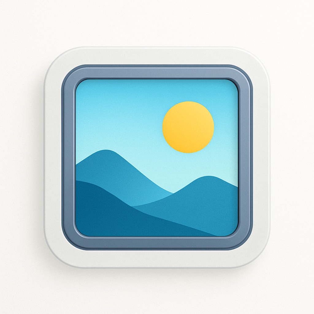 PhotoPanel: Photo Frame app icon captured 2026-08-12