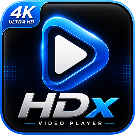 Reprodutor de vídeo HDx Google Play icon captured 2026-08-16