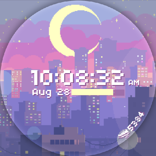 Vapor Town Watch Face Google Play icon captured 2026-08-13