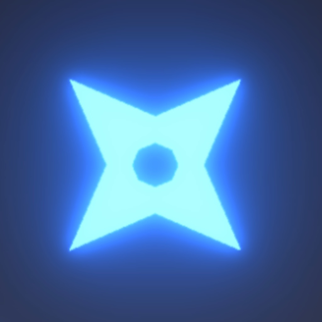 Shuriken Cut: Split app icon captured 2026-08-12