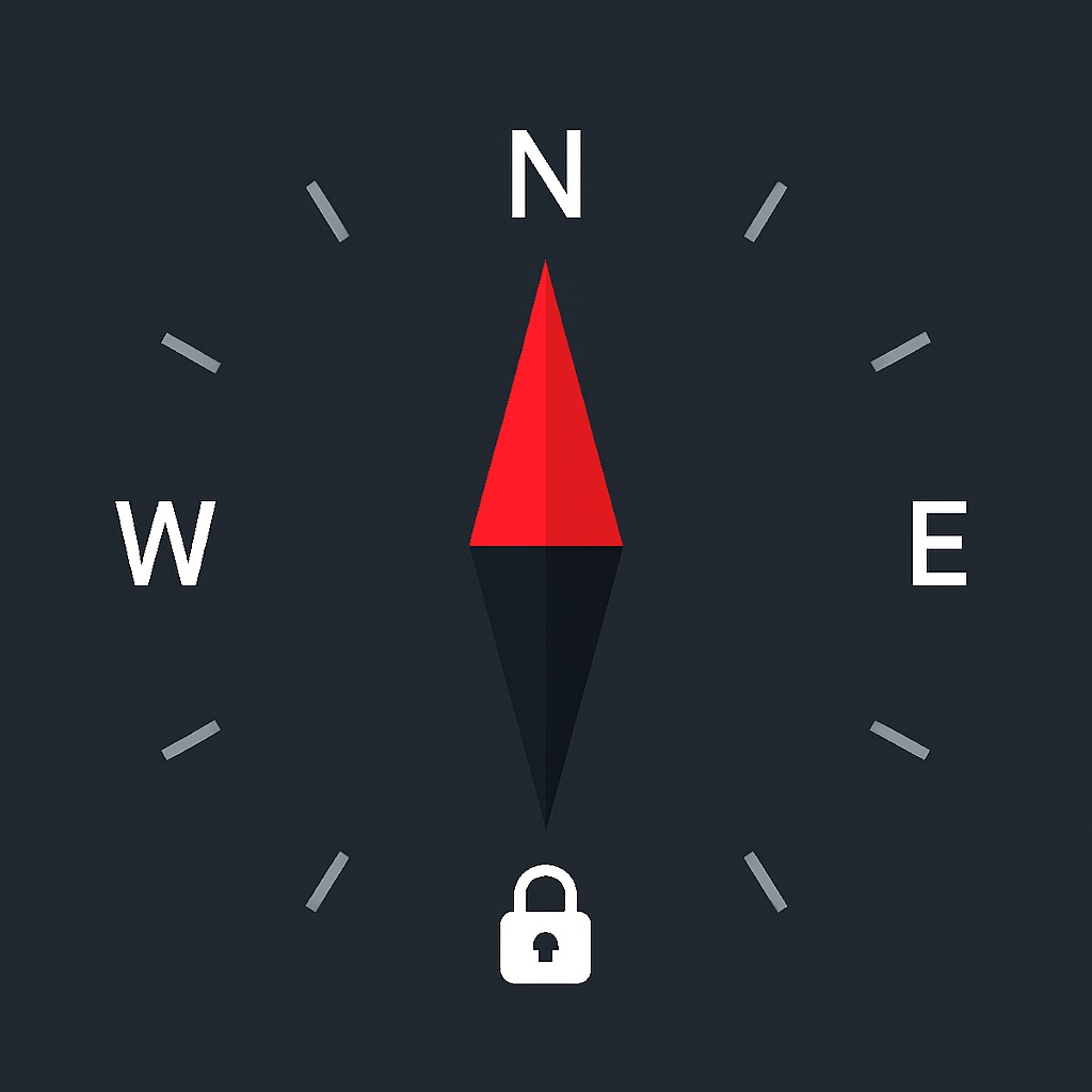 Compass XL: GPS Navigation app icon captured 2026-08-14