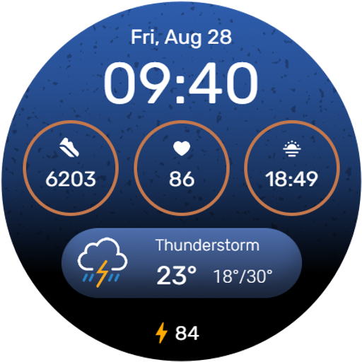 Digital Watchface D5 Google Play icon captured 2026-08-13