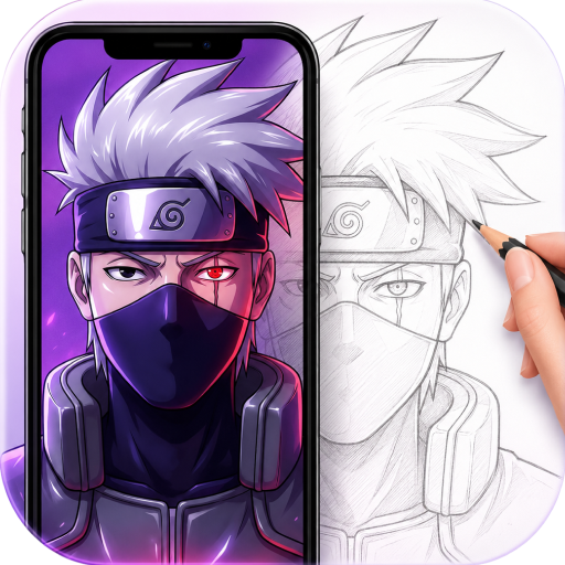 Desenhar Anime AR Sketch Draw Google Play icon captured 2026-08-16