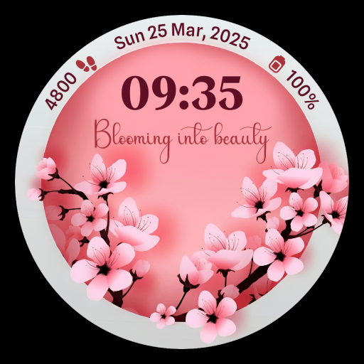 WF4U Blossom Floral Watchface Google Play icon captured 2026-08-13
