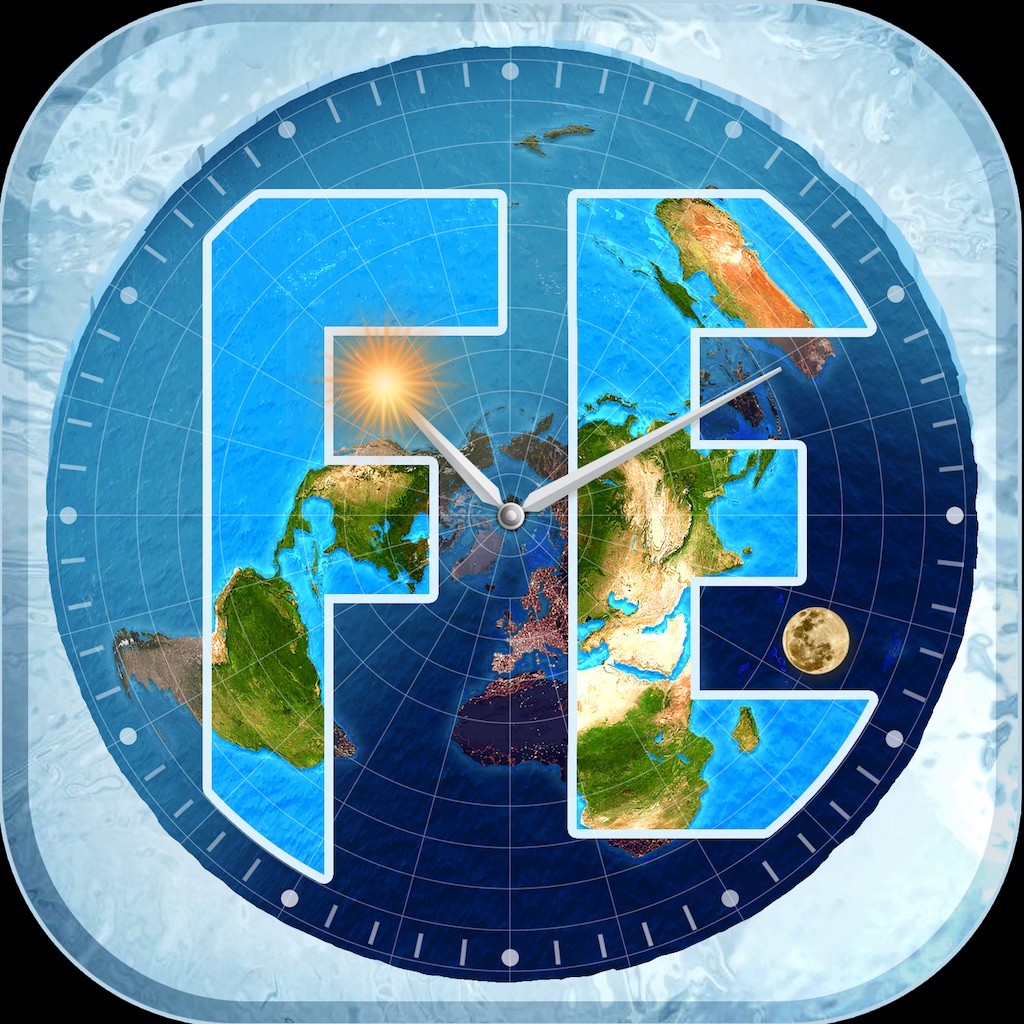 Flat Earth Sun, Moon & Zodiac app icon captured 2026-08-11