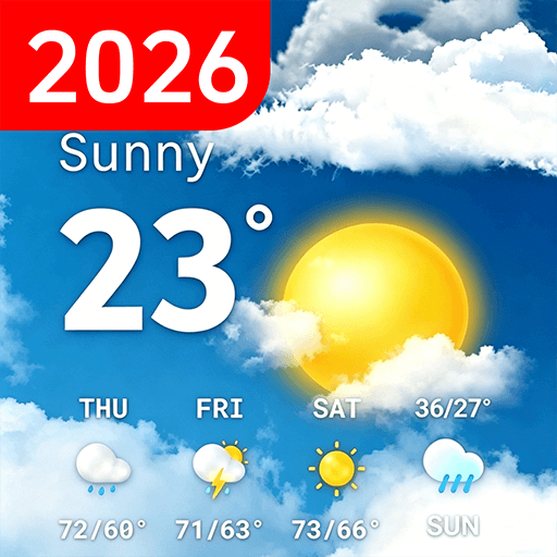 Weather Live: Forecast Widget Google Play icon captured 2026-08-15