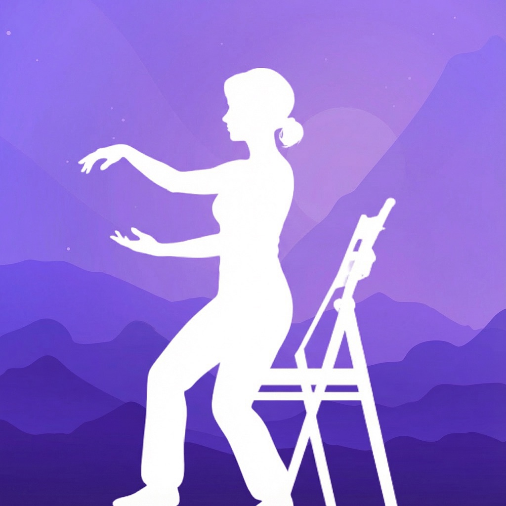 Chair Yoga for Seniors app icon captured 2026-08-14