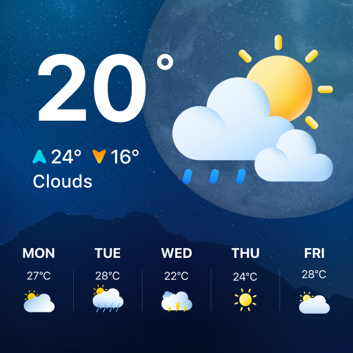Daily Weather Forecast Google Play icon captured 2026-08-16