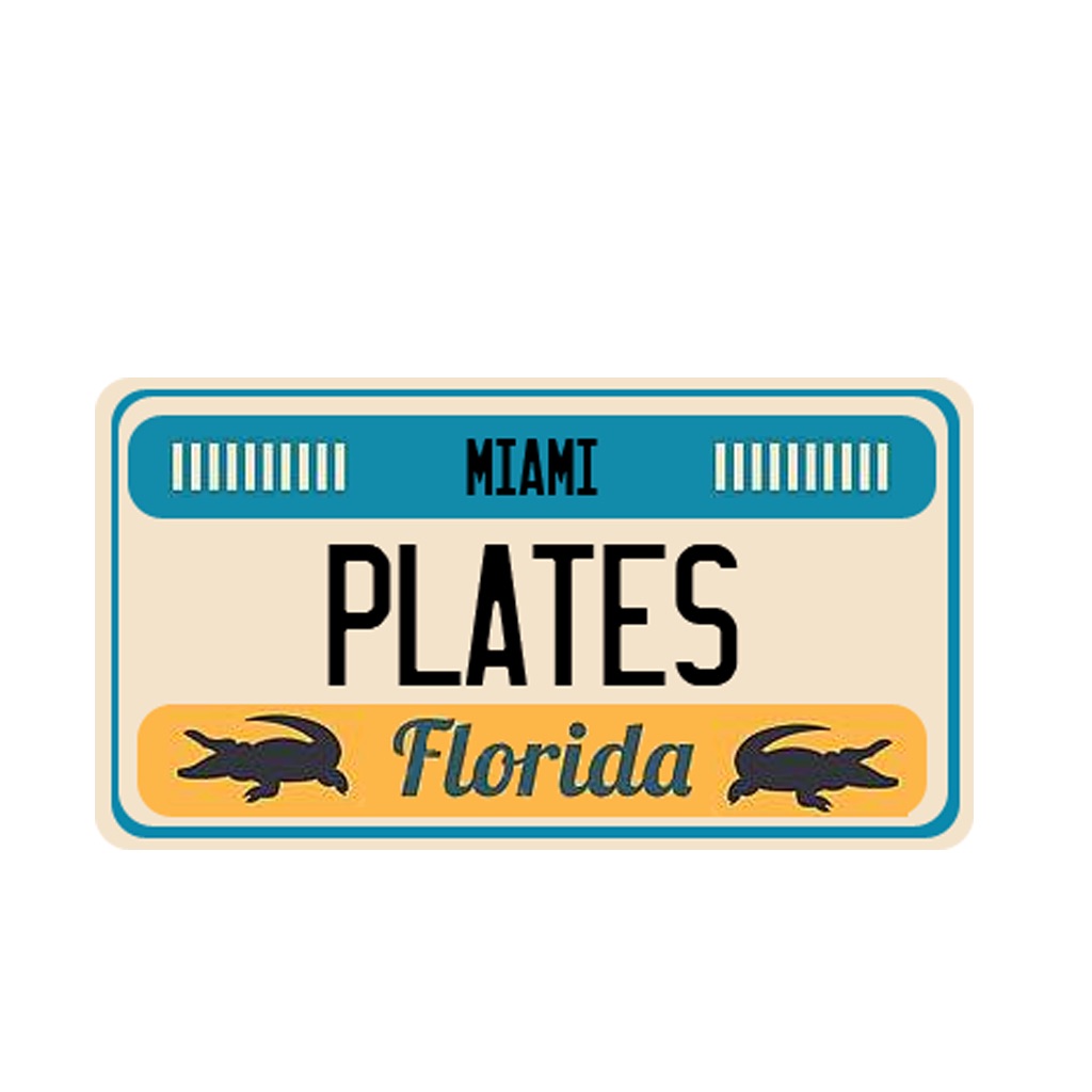 CAR PLATE Sticker Pack app icon