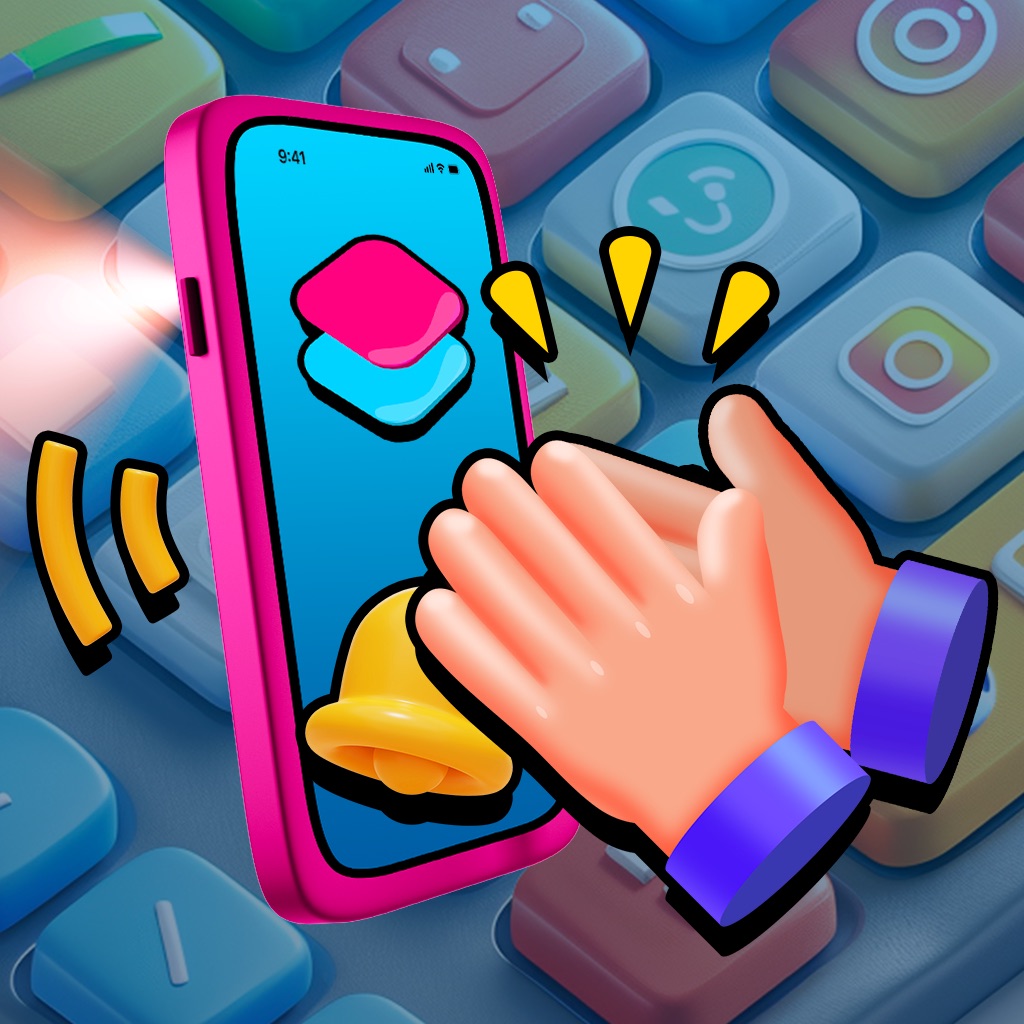 Phone Finder by Clap Shortcuts app icon captured 2026-08-14