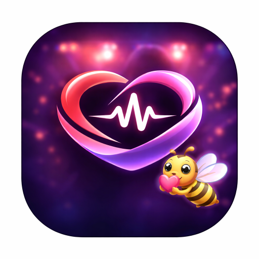 LoviBee - Live Video Chat Google Play icon captured 2026-08-15