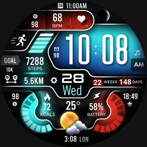 ML2U 258 Watch Face Google Play icon captured 2026-08-13