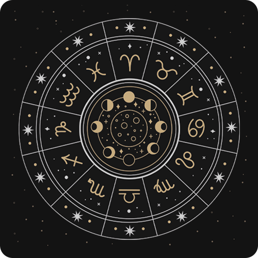 Black Horoscope app icon captured 2026-08-18