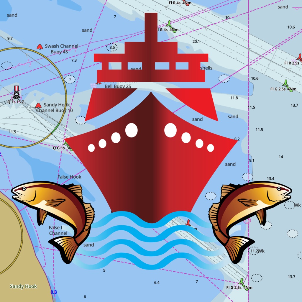 i-Boating: USA Marine Charts app icon captured 2026-08-12