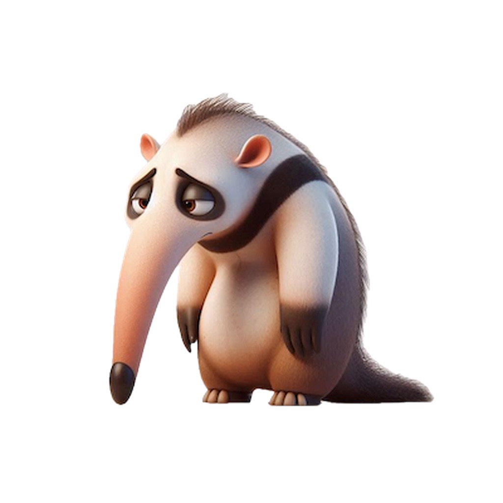 Sad Anteater Stickers app icon