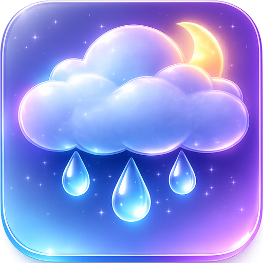 Rain Sounds - Sleep & Relax app icon captured 2026-08-18