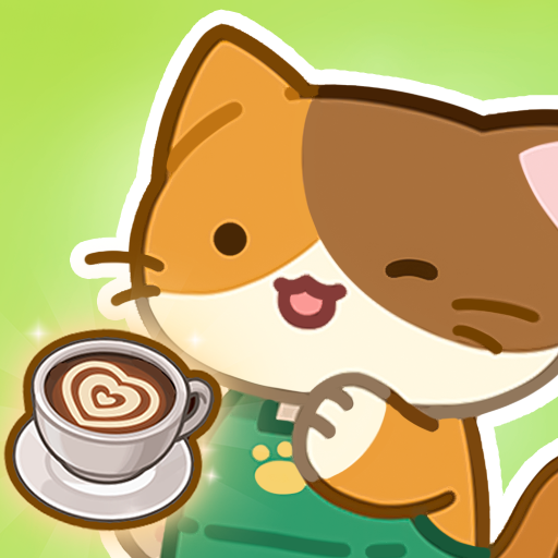 Merge Cat Cafe : Coffee cat app icon