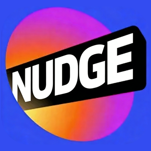 Nudge:The Casual Dating App Google Play icon captured 2026-08-13
