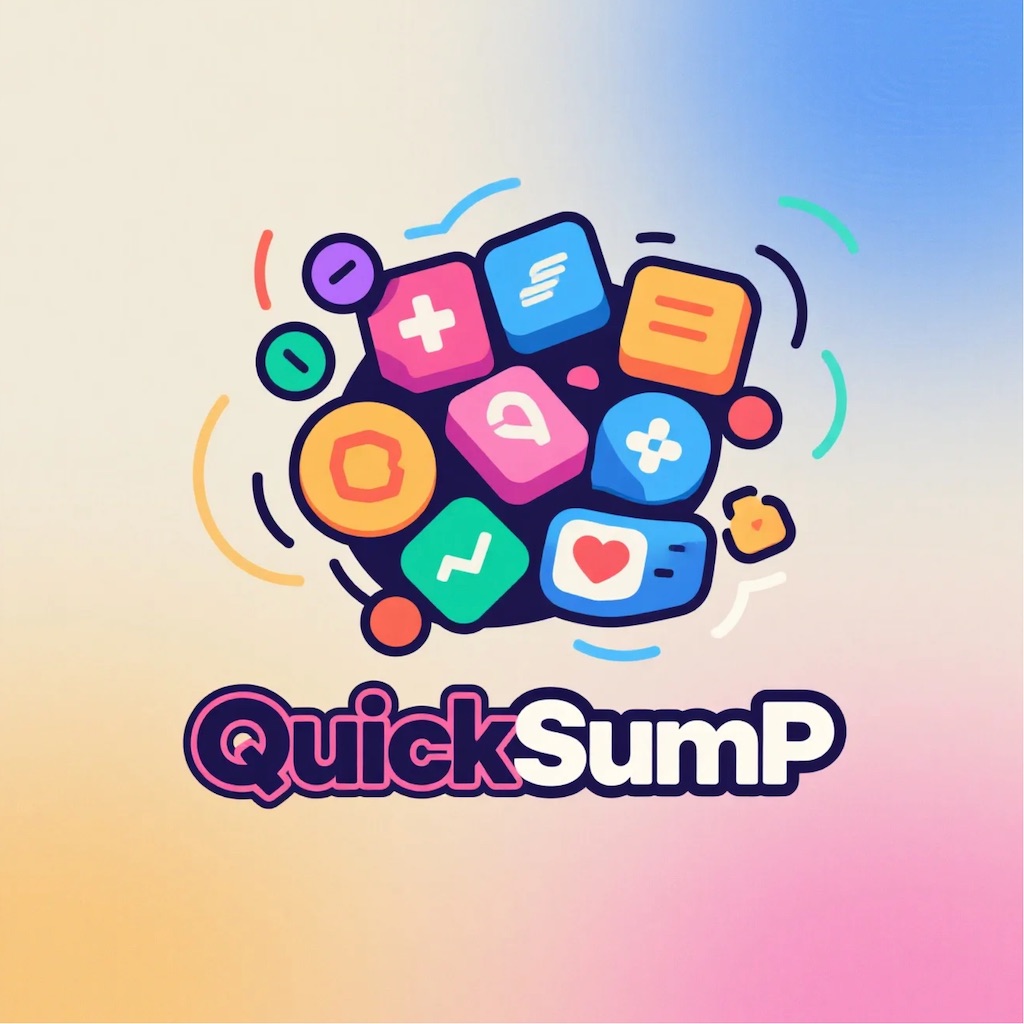 QuickSumP app icon captured 2026-08-13