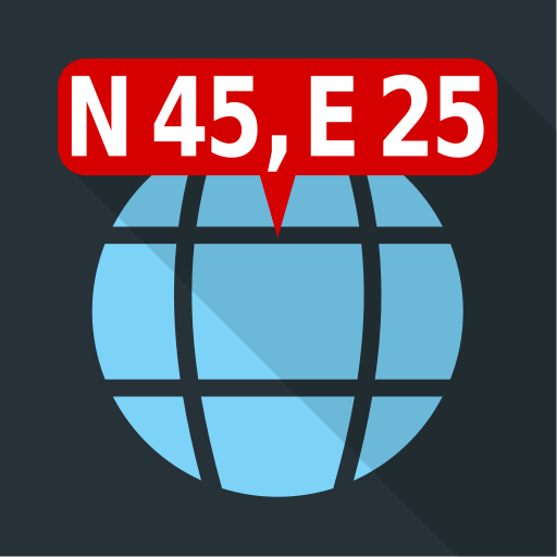 Map Coordinates app icon captured 2026-08-18