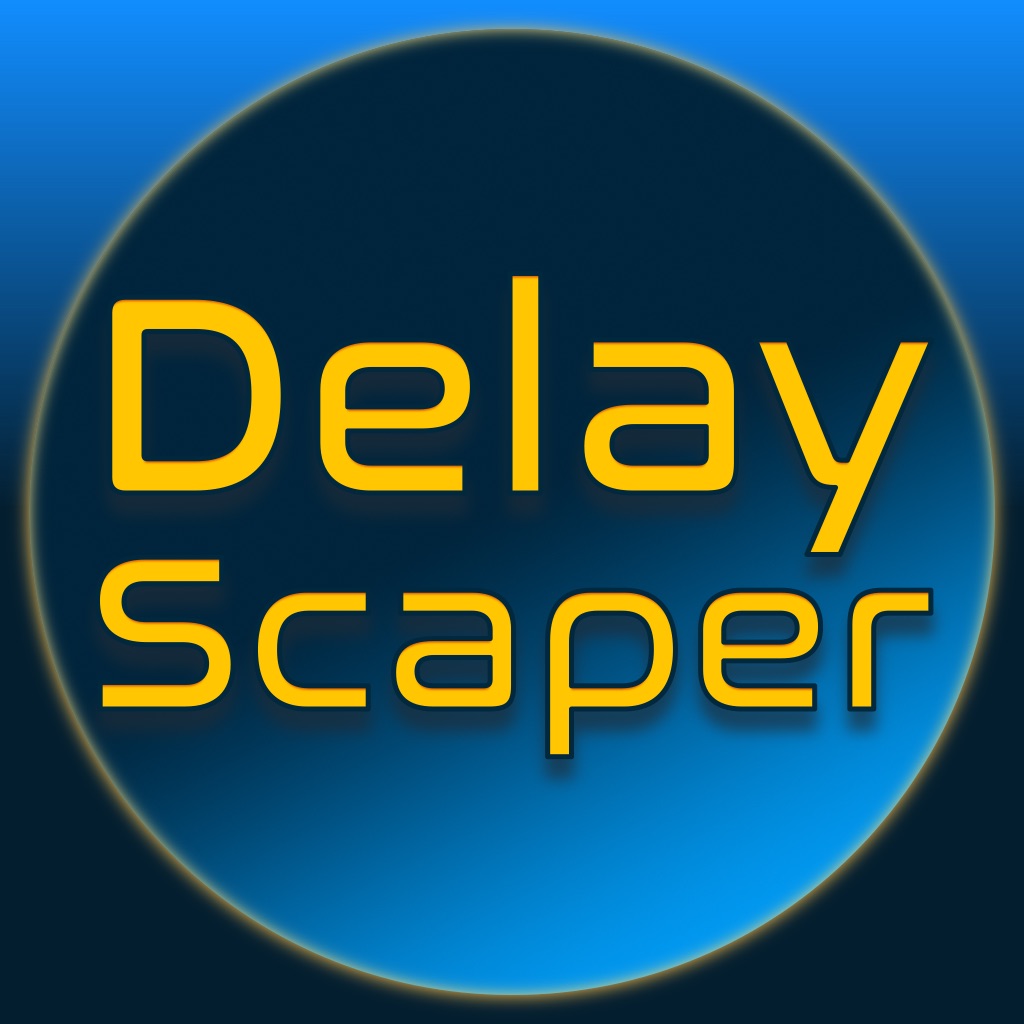 DelayScaper app icon captured 2026-08-12