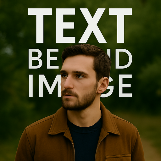 Text Behind Image - DepthText app icon captured 2026-08-18