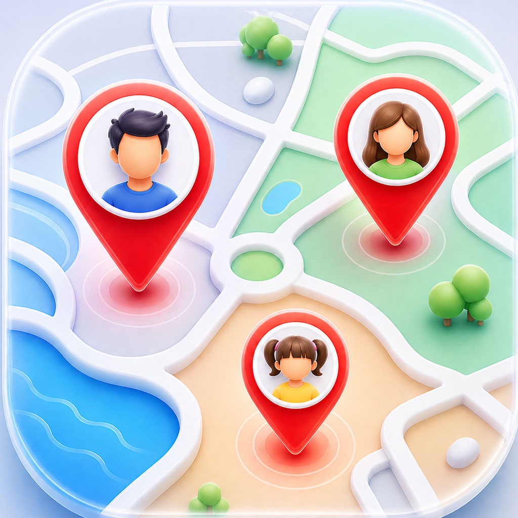 Locator: My Family & Friend app icon captured 2026-08-11