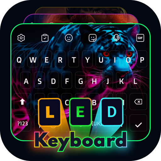 LED Keyboard: RGB Themes Google Play icon captured 2026-08-12