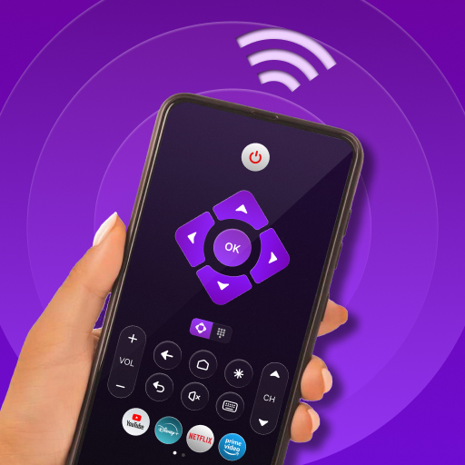 Roku Remote Control & TV Cast Google Play icon captured 2026-08-13