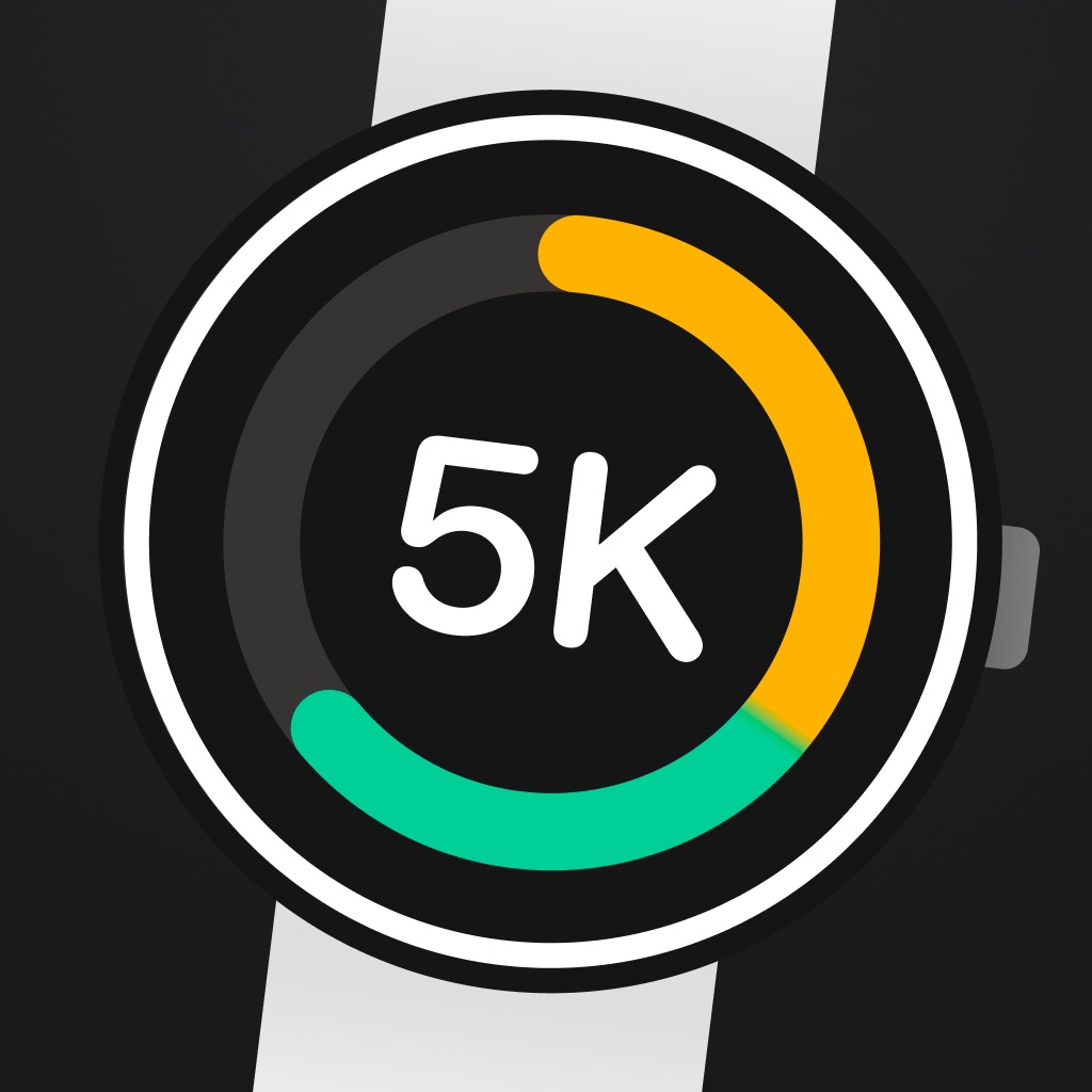 Watch to 5K-Couch to 5km coach app icon