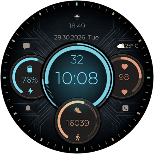 Core Circle Watch Face Google Play icon captured 2026-08-16