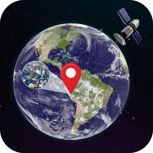 Earth Map Satellite: View Google Play icon