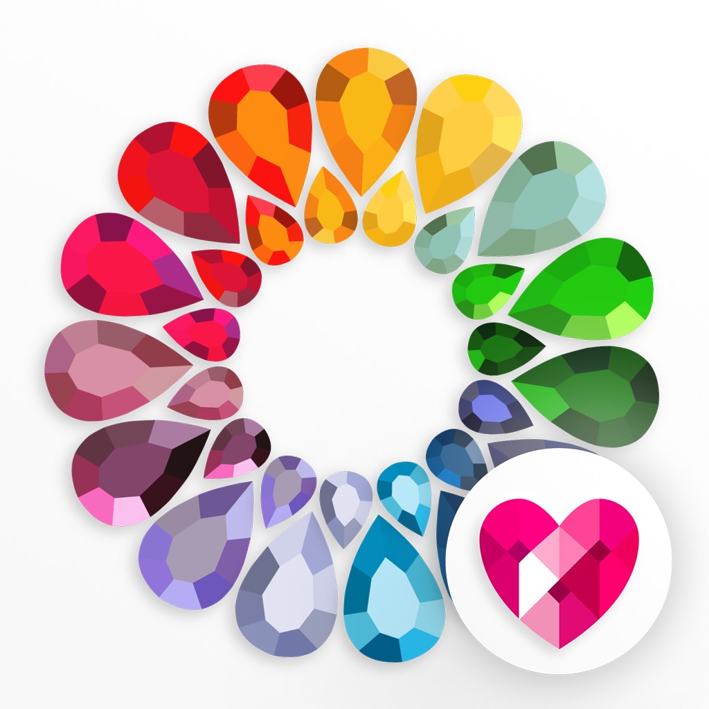 Dazzly: Color by Number Game app icon captured 2026-08-12