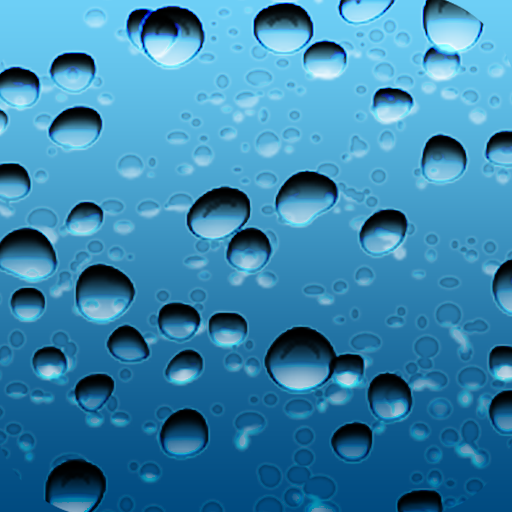 Gota de chuva fundo dinâmicar Google Play icon captured 2026-08-16