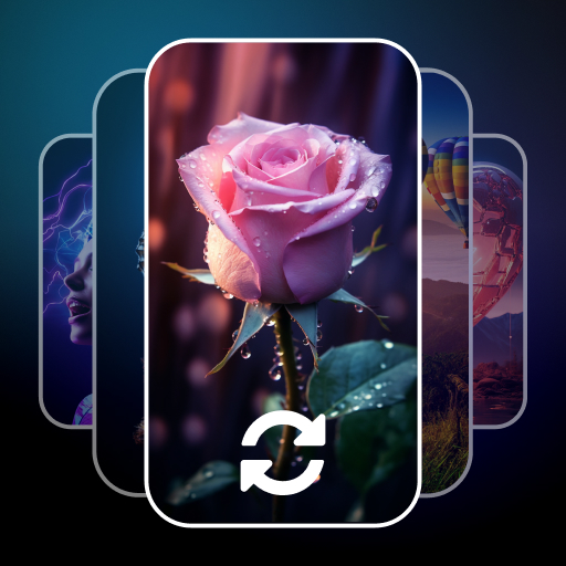 Auto Wallpaper Changer 4K & HD app icon captured 2026-08-18