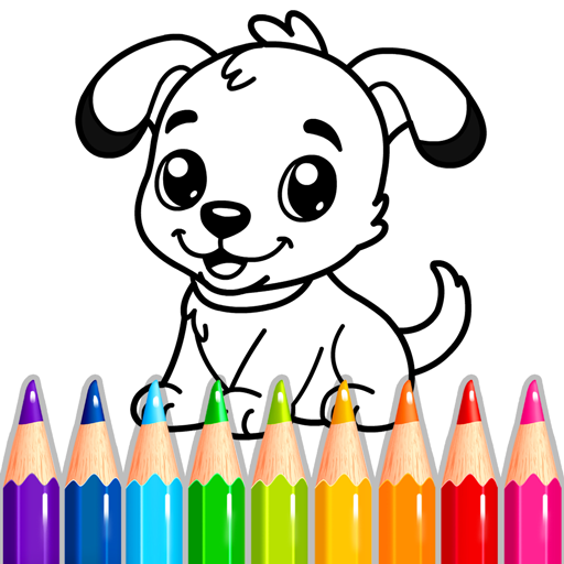 Animal Coloring Games for Kids app icon captured 2026-08-18