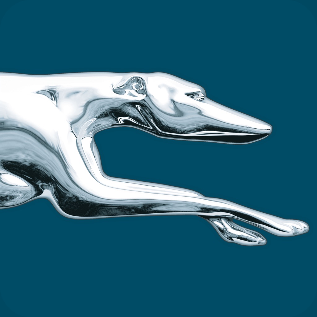 Greyhound: Buy Bus Tickets app icon captured 2026-08-11