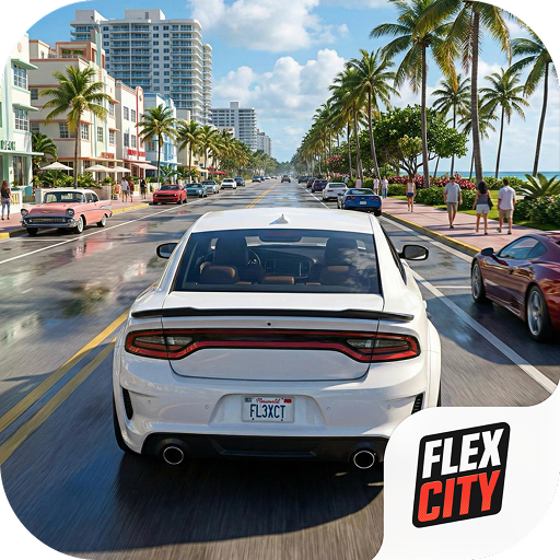 Flex City RP: Car Game Online Google Play icon