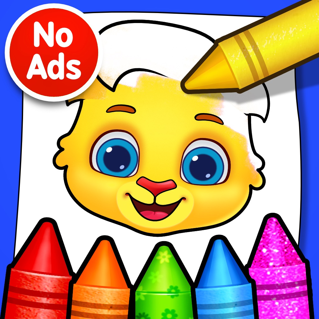 Coloring Games: Painting, Glow app icon captured 2026-08-12