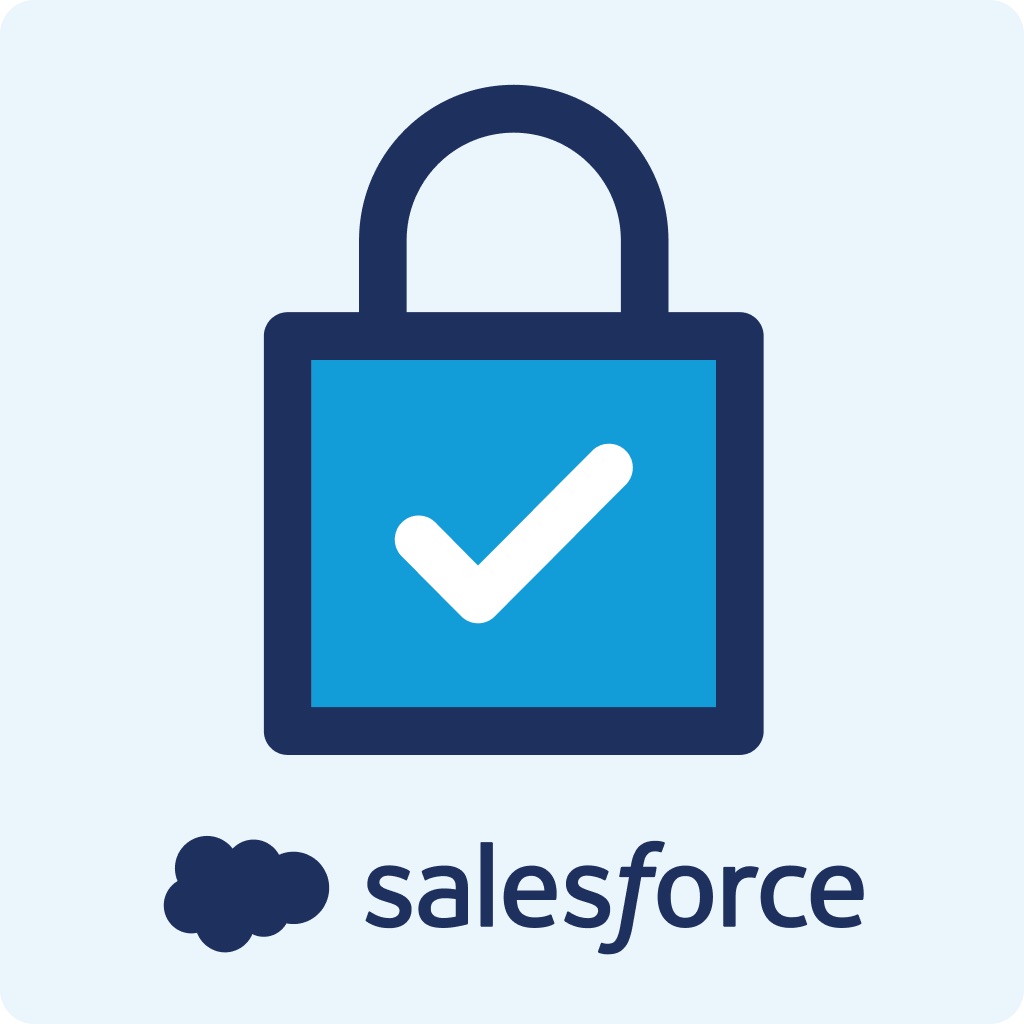 Salesforce Authenticator app icon captured 2026-08-15