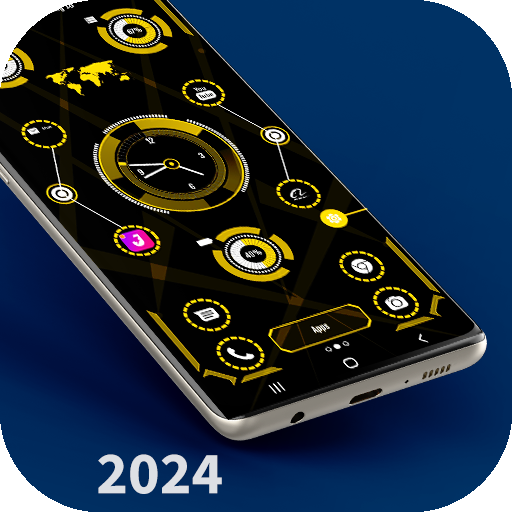 Hi-tech Themer Launcher 2024 Google Play icon captured 2026-08-16