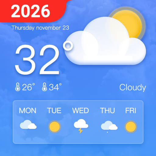Live Weather Forecast Google Play icon captured 2026-08-12