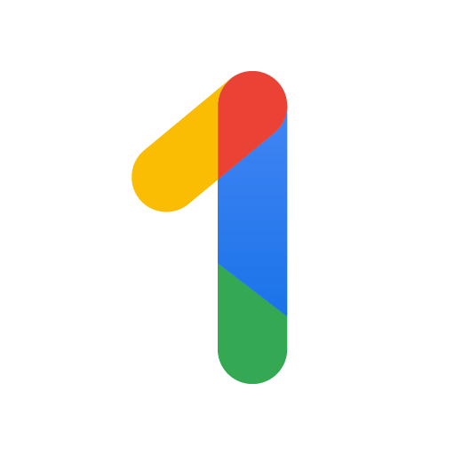Google One Google Play icon captured 2026-08-12