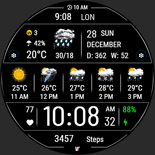 VF02 Weather Inform Watch Face Google Play icon captured 2026-08-12