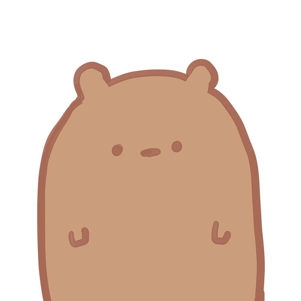 Blank Bear Stickers app icon captured 2026-08-14