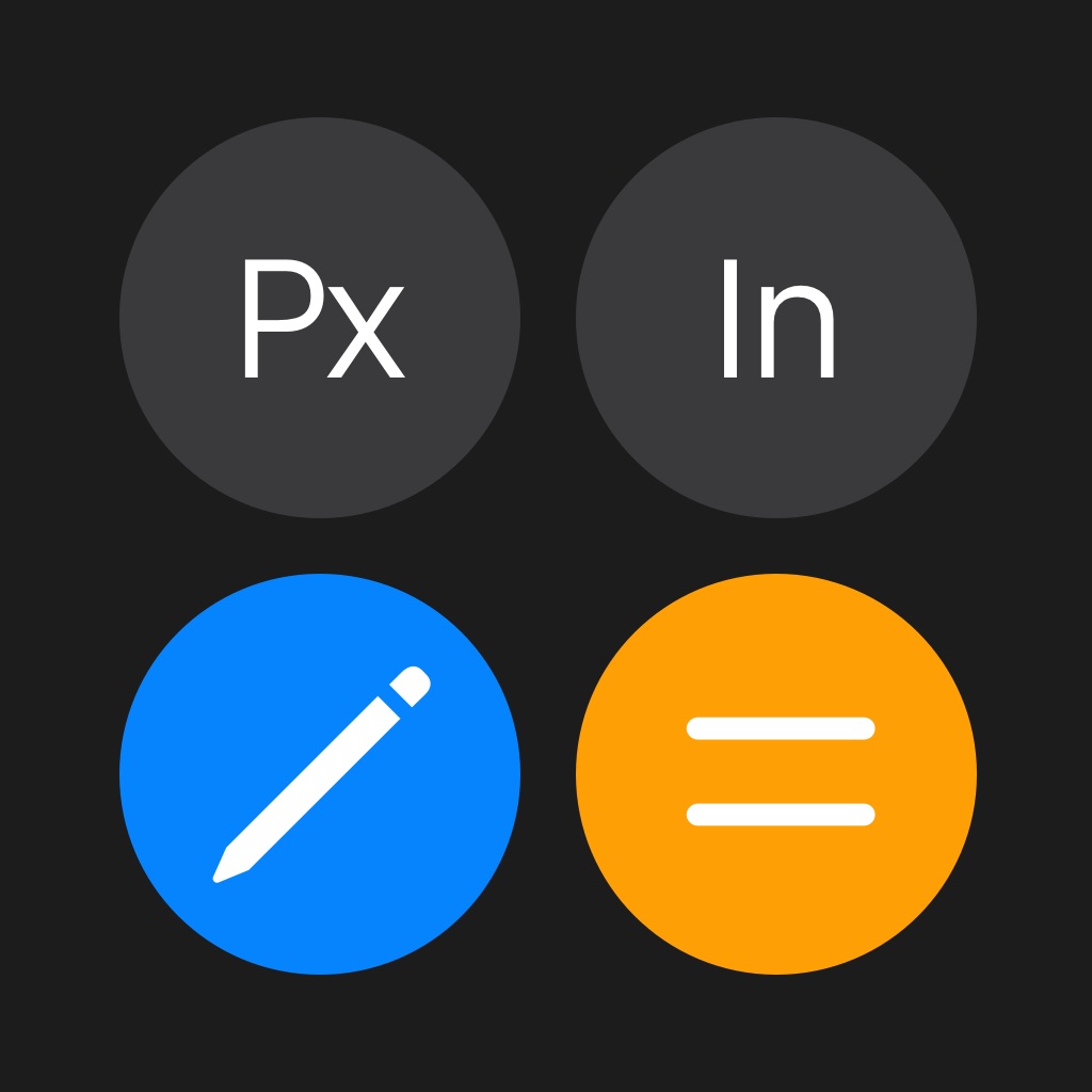 Convertui - Pixel to Inch app icon captured 2026-08-11