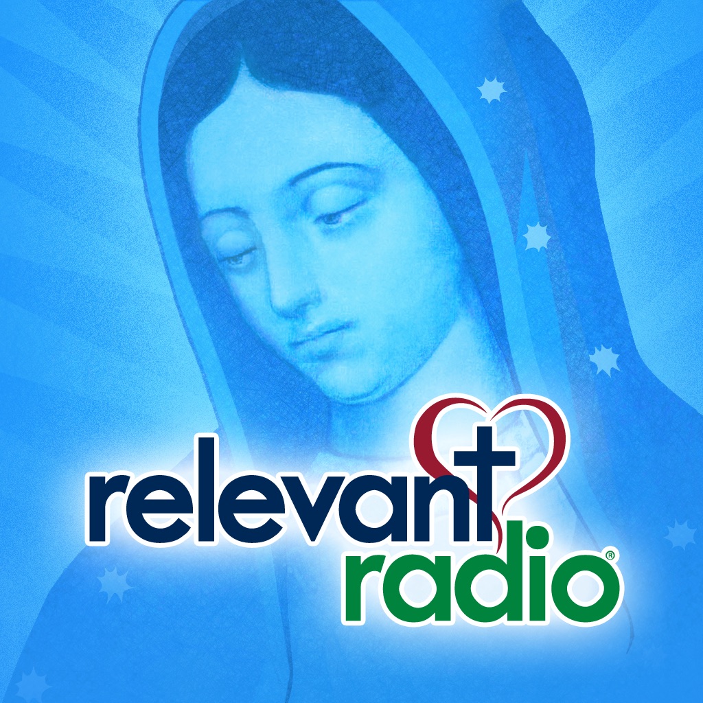 Relevant Radio Catholic Rosary app icon captured 2026-08-14
