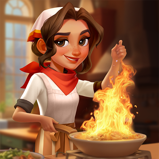 Flambé®: Merge & Cook Google Play icon captured 2026-08-12